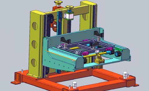solidworks非标机械设计自动化设备每日经验 滚珠丝杠升降机精讲