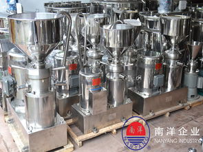 广州胶体磨 120型卫生级分体胶体磨 ,广州番禺区一南洋食品机械设备厂